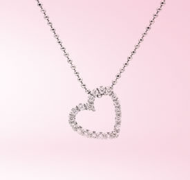 Rose Necklace - 925 Sterling Silver