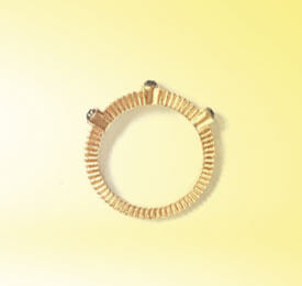 Yellow Gold And Dimond Ring