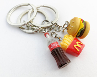 custom mcdonald's keychain 副本