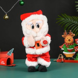 santa claus musical doll